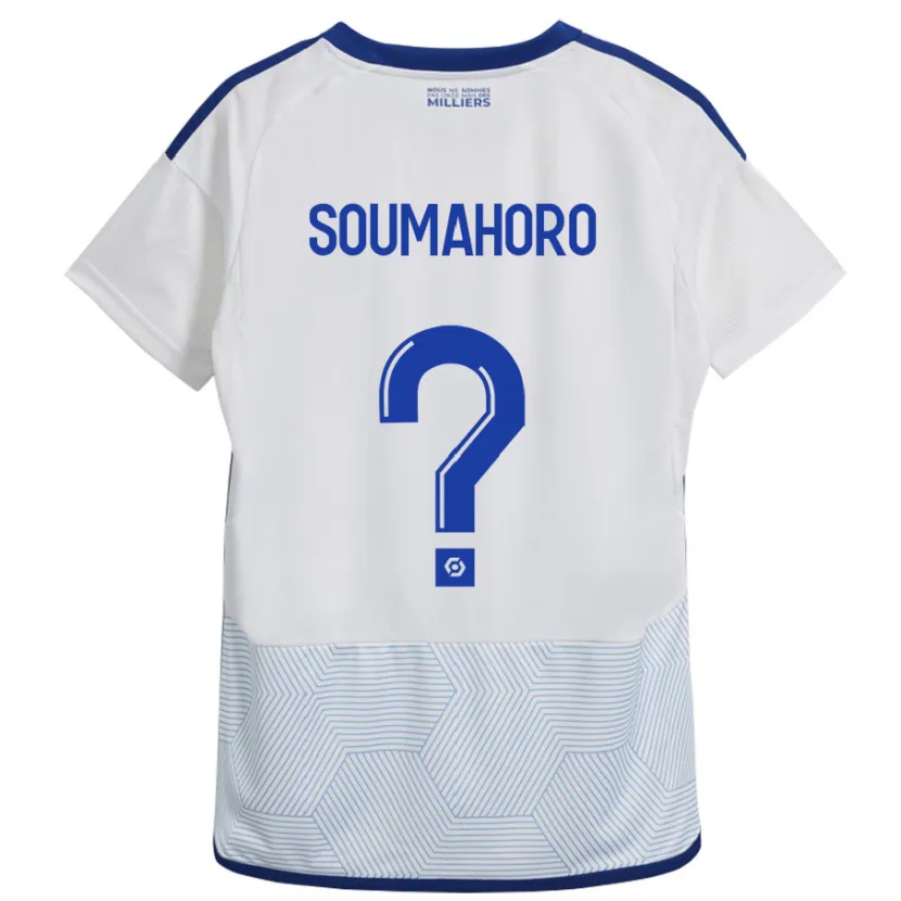 Danxen Niño Camiseta Mohamed Soumahoro #0 Blanco 2ª Equipación 2023/24 La Camisa