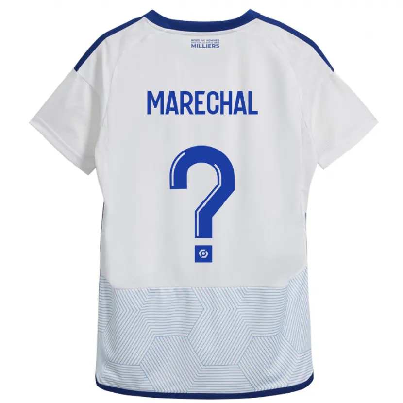 Danxen Niño Camiseta Max Marechal #0 Blanco 2ª Equipación 2023/24 La Camisa