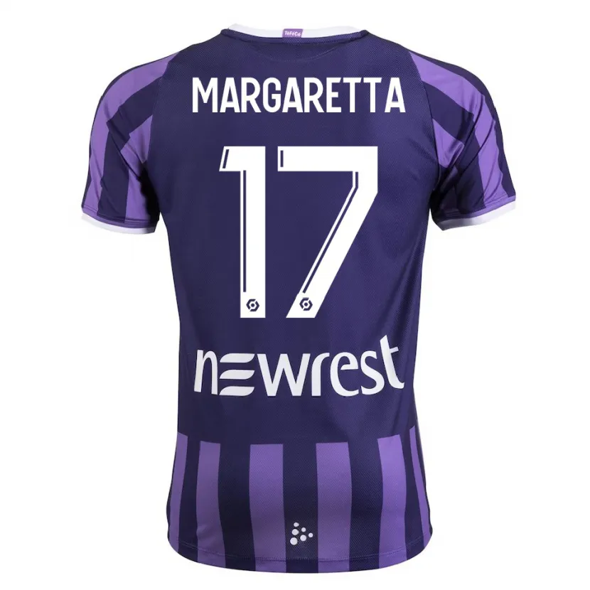 Danxen Niño Camiseta Jessica Margaretta #17 Morado 2ª Equipación 2023/24 La Camisa