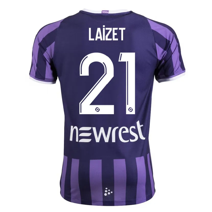 Danxen Niño Camiseta Emma Laizet #21 Morado 2ª Equipación 2023/24 La Camisa