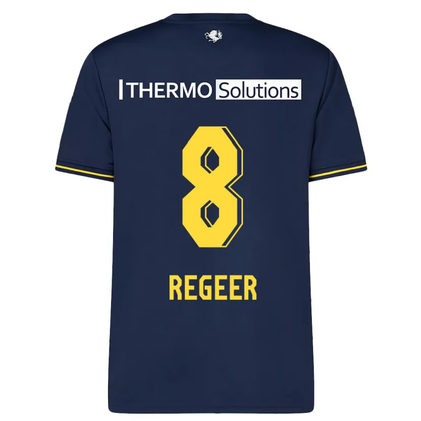 Danxen Niño Camiseta Youri Regeer #8 Armada 2ª Equipación 2023/24 La Camisa