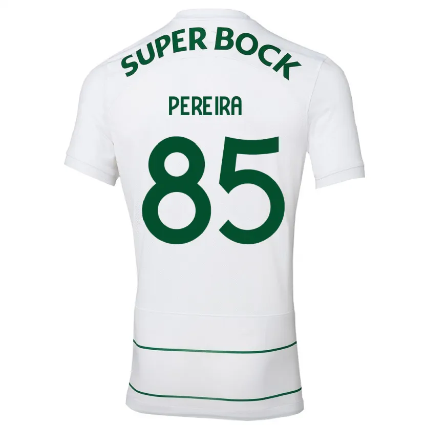 Danxen Niño Camiseta João Pereira #85 Blanco 2ª Equipación 2023/24 La Camisa