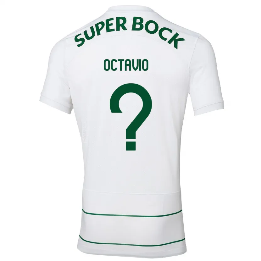 Danxen Niño Camiseta Tiago Octávio #0 Blanco 2ª Equipación 2023/24 La Camisa