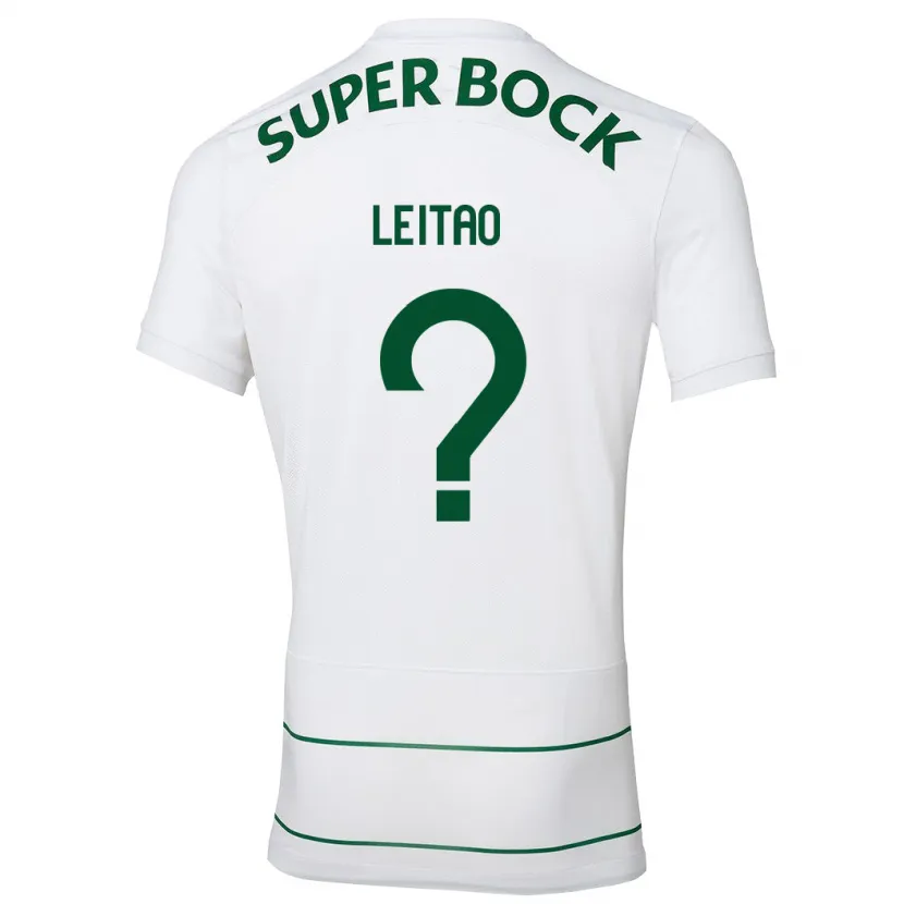 Danxen Niño Camiseta Tiago Leitão #0 Blanco 2ª Equipación 2023/24 La Camisa