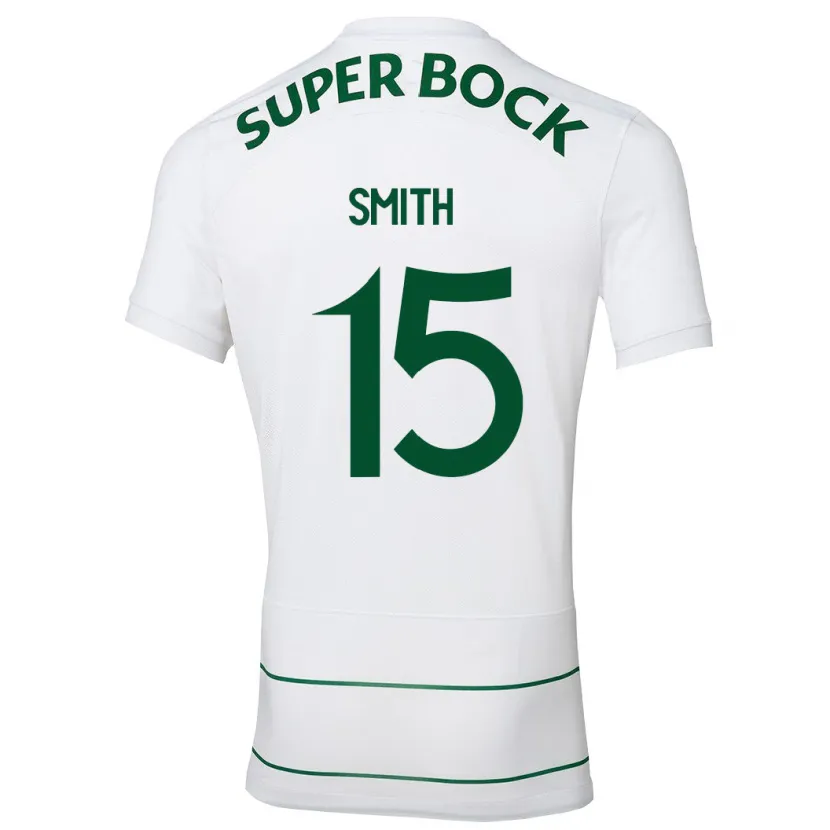 Danxen Niño Camiseta Olivia Smith #15 Blanco 2ª Equipación 2023/24 La Camisa