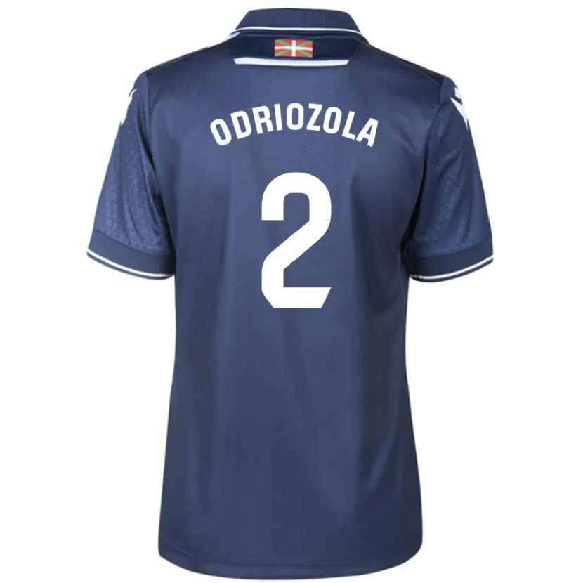 Danxen Niño Camiseta Álvaro Odriozola #2 Armada 2ª Equipación 2023/24 La Camisa