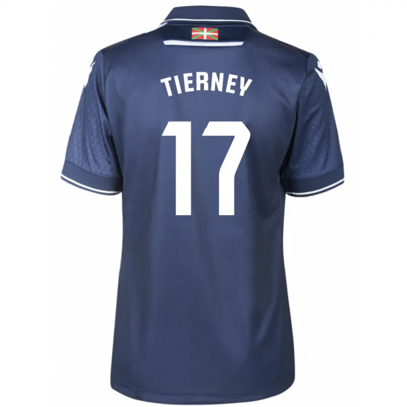 Danxen Niño Camiseta Kieran Tierney #17 Armada 2ª Equipación 2023/24 La Camisa