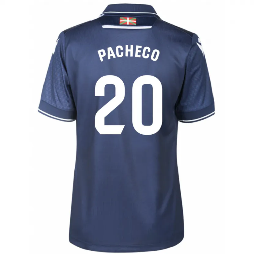 Danxen Niño Camiseta Jon Pacheco #20 Armada 2ª Equipación 2023/24 La Camisa