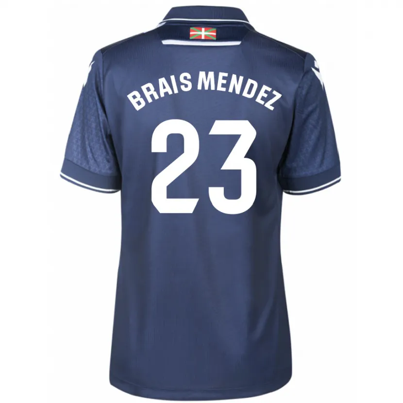 Danxen Niño Camiseta Brais Méndez #23 Armada 2ª Equipación 2023/24 La Camisa