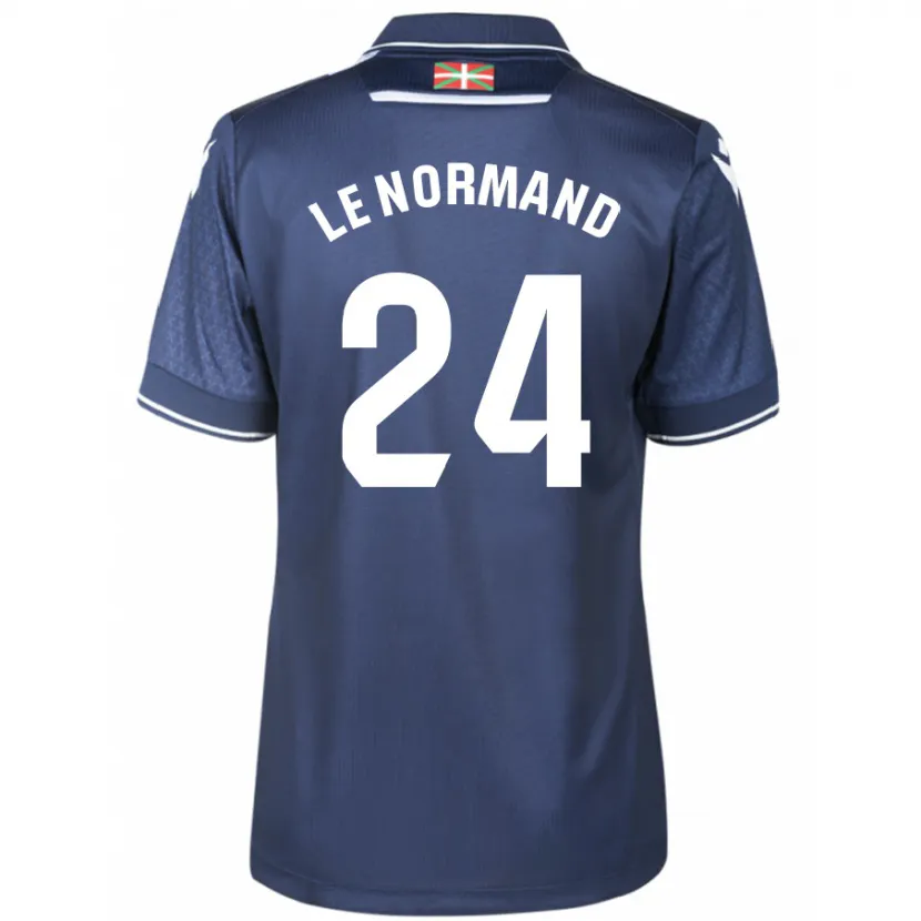 Danxen Niño Camiseta Robin Le Normand #24 Armada 2ª Equipación 2023/24 La Camisa