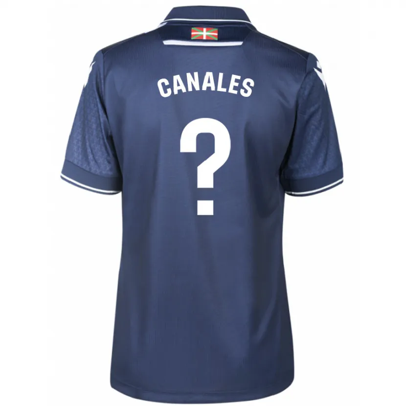 Danxen Niño Camiseta Cristian Canales #0 Armada 2ª Equipación 2023/24 La Camisa