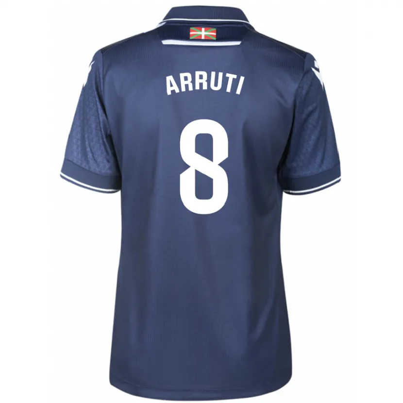 Danxen Niño Camiseta Martín Arruti #8 Armada 2ª Equipación 2023/24 La Camisa