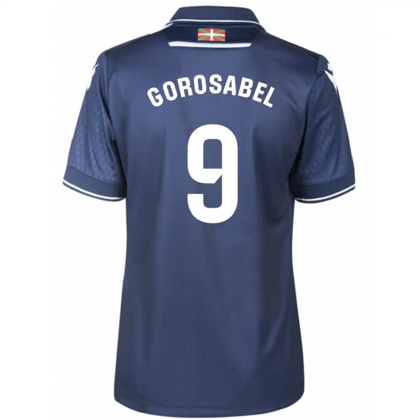 Danxen Niño Camiseta Jakes Gorosabel #9 Armada 2ª Equipación 2023/24 La Camisa