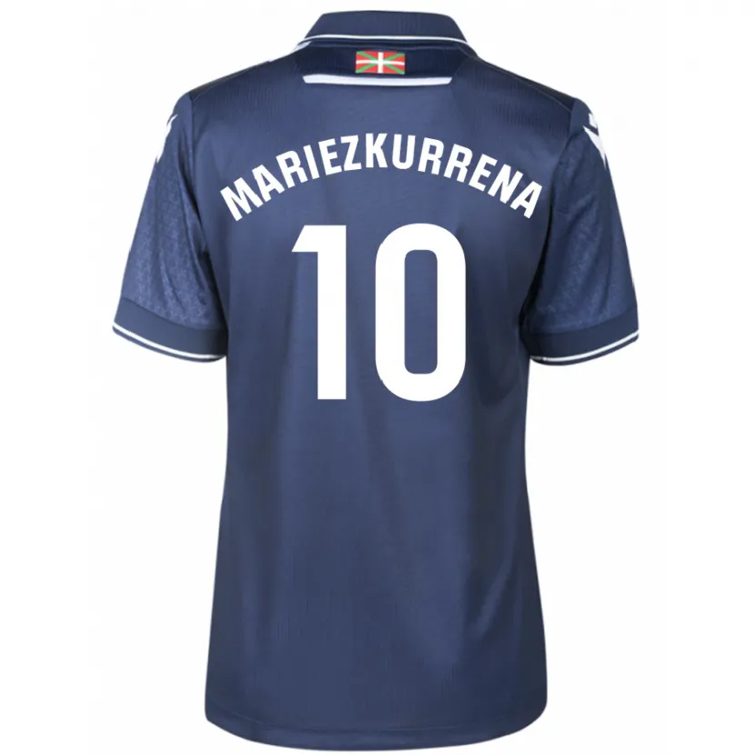 Danxen Niño Camiseta Arkaitz Mariezkurrena #10 Armada 2ª Equipación 2023/24 La Camisa