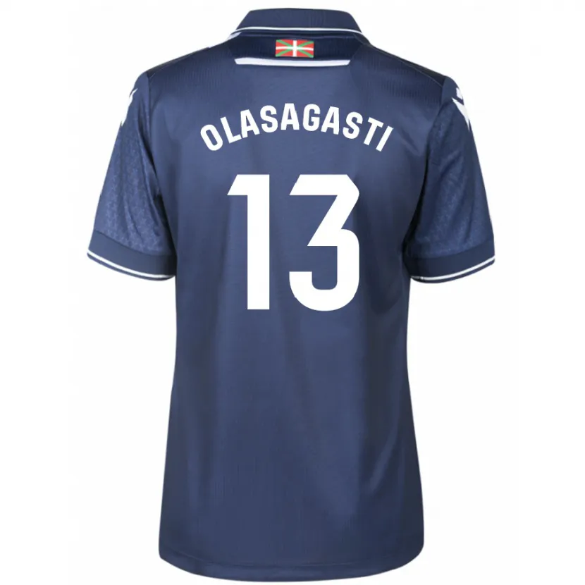 Danxen Niño Camiseta Lander Olasagasti #13 Armada 2ª Equipación 2023/24 La Camisa