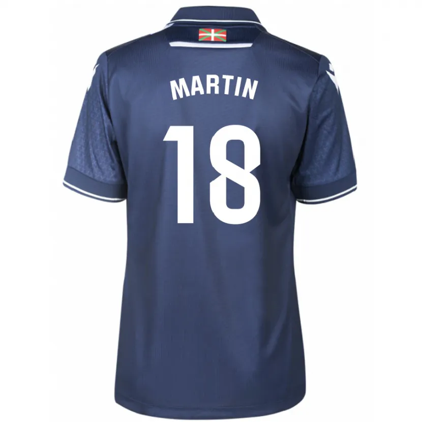 Danxen Niño Camiseta Hugo Martín #18 Armada 2ª Equipación 2023/24 La Camisa