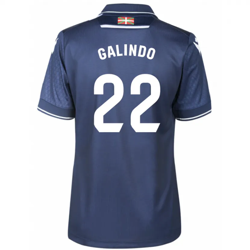 Danxen Niño Camiseta Iker Galindo #22 Armada 2ª Equipación 2023/24 La Camisa