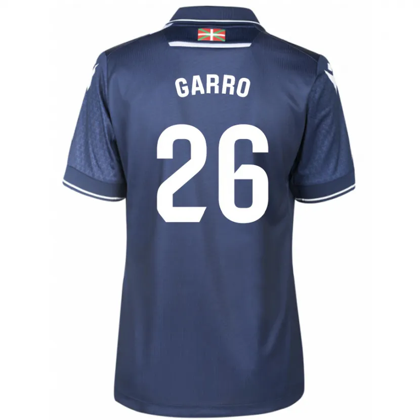 Danxen Niño Camiseta Jon Garro #26 Armada 2ª Equipación 2023/24 La Camisa