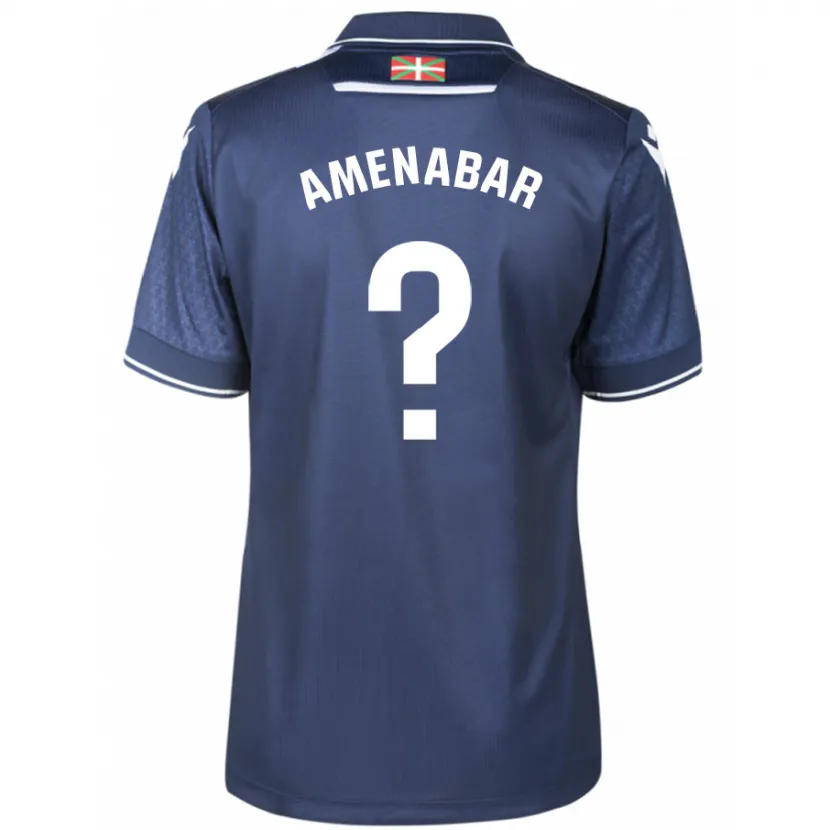 Danxen Niño Camiseta Aritz Amenabar #0 Armada 2ª Equipación 2023/24 La Camisa