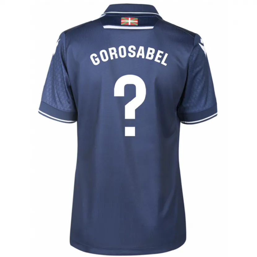 Danxen Niño Camiseta Gorka Gorosabel #0 Armada 2ª Equipación 2023/24 La Camisa