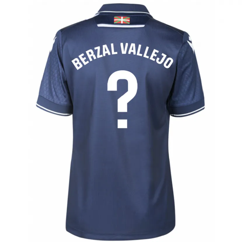 Danxen Niño Camiseta Asier Berzal Vallejo #0 Armada 2ª Equipación 2023/24 La Camisa