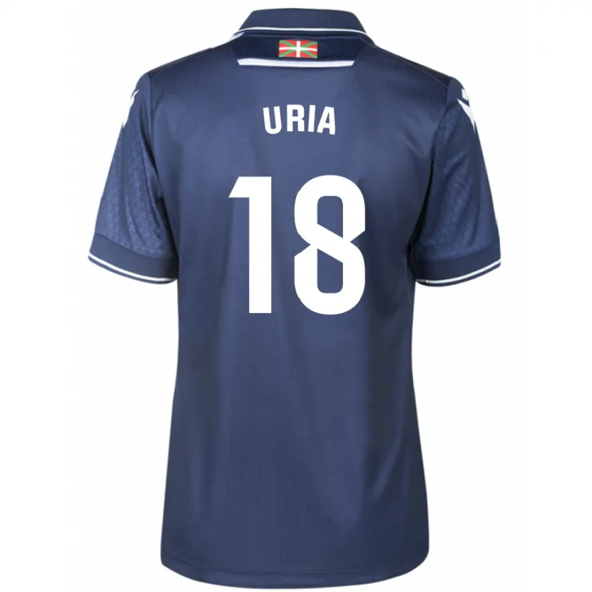 Danxen Niño Camiseta Mirari Uria Gabilondo #18 Armada 2ª Equipación 2023/24 La Camisa