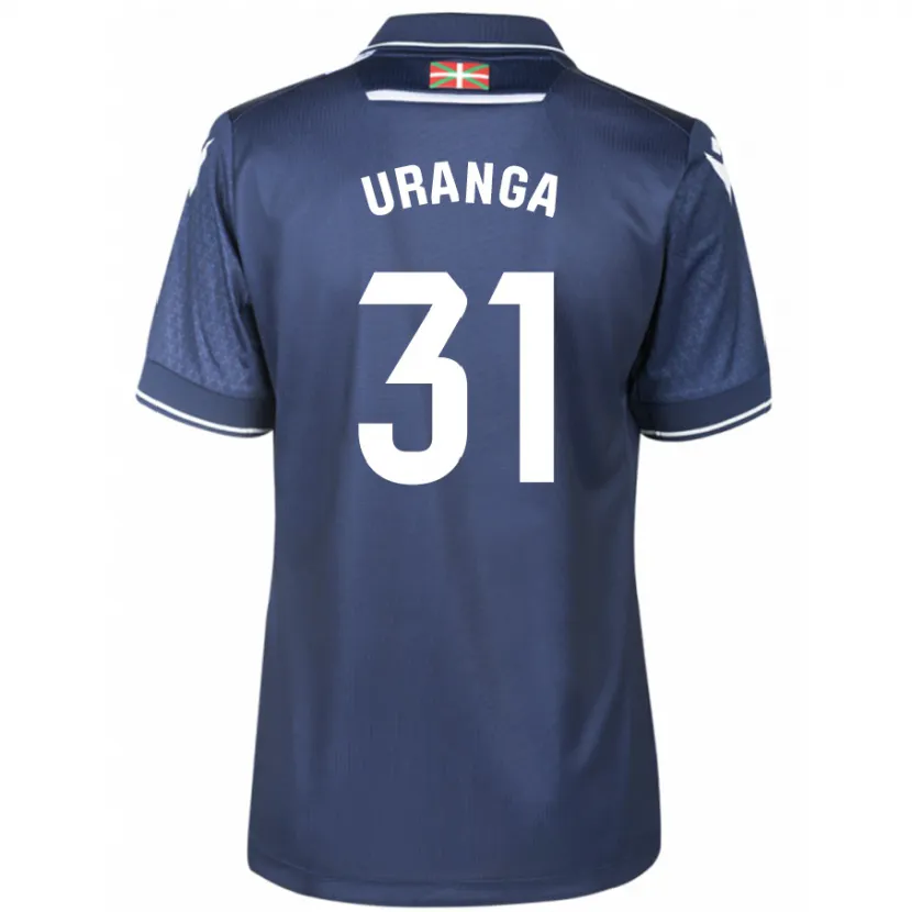 Danxen Niño Camiseta Haizea Uranga Agirre #31 Armada 2ª Equipación 2023/24 La Camisa