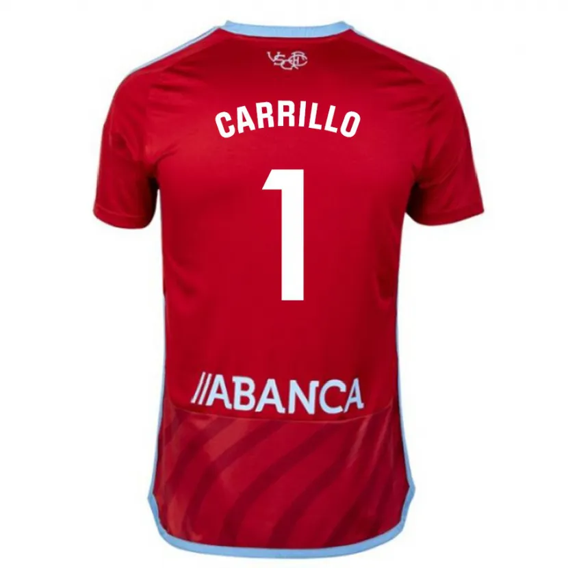 Danxen Niño Camiseta Coke Carrillo #1 Rojo 2ª Equipación 2023/24 La Camisa