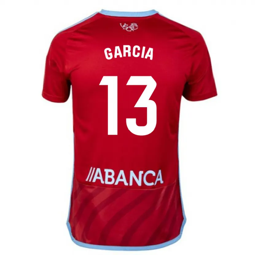 Danxen Niño Camiseta Raúl García #13 Rojo 2ª Equipación 2023/24 La Camisa