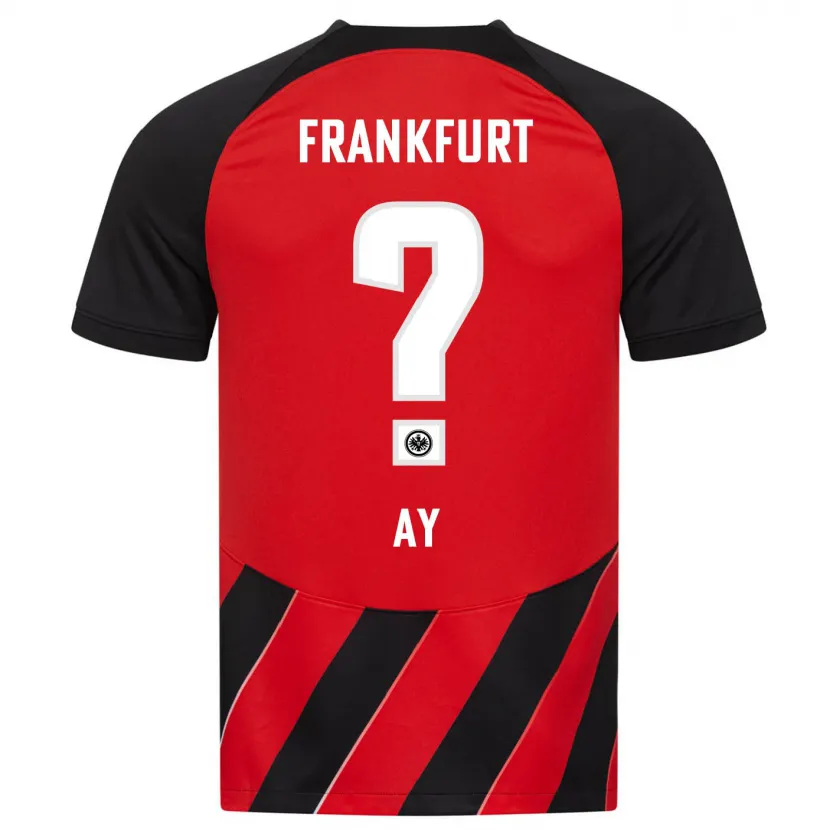 Danxen Hombre Camiseta Ugur Ay #0 Negro Rojo 1ª Equipación 2023/24 La Camisa