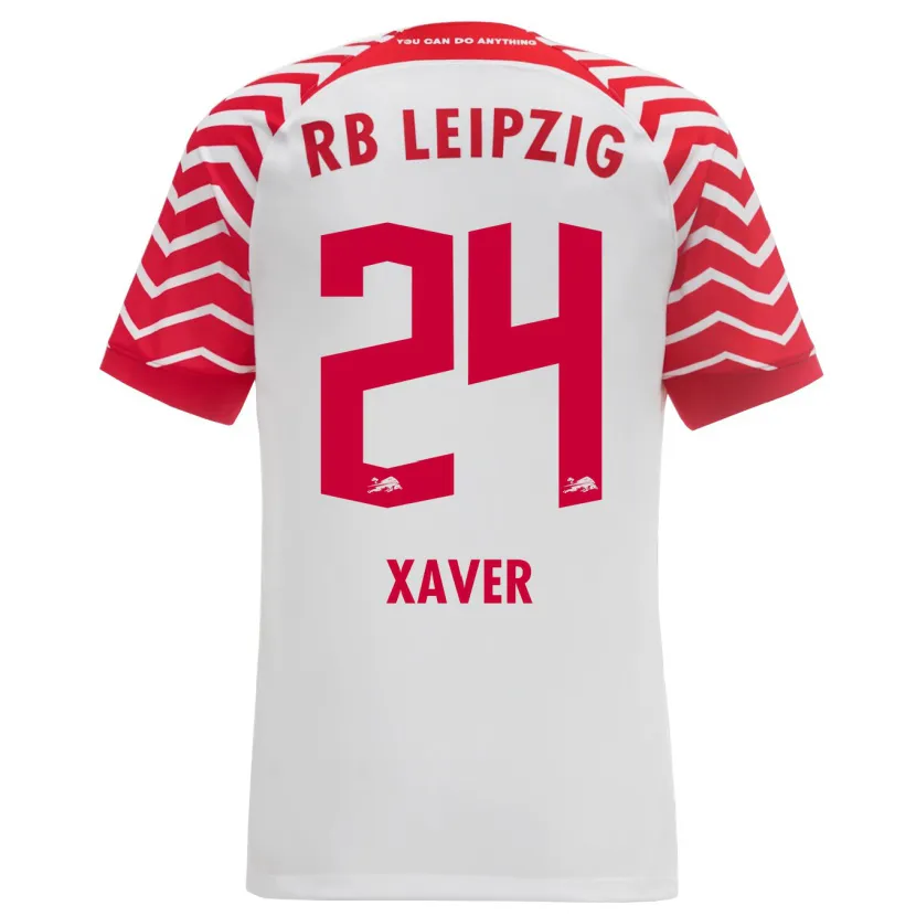 Danxen Hombre Camiseta Xaver Schlager #24 Blanco 1ª Equipación 2023/24 La Camisa