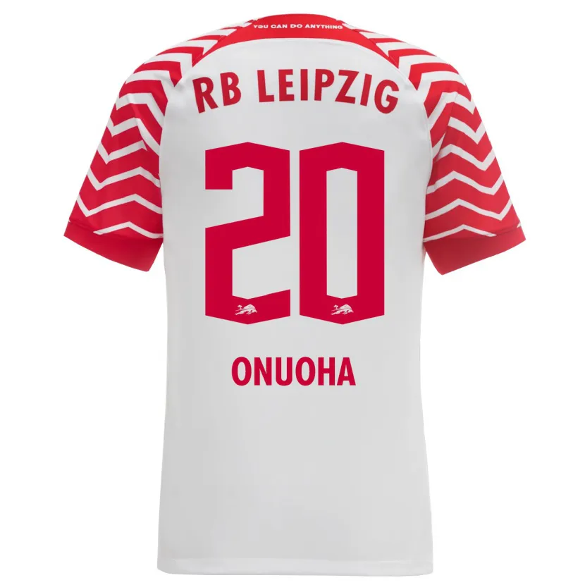 Danxen Hombre Camiseta Chilohem Onuoha #20 Blanco 1ª Equipación 2023/24 La Camisa