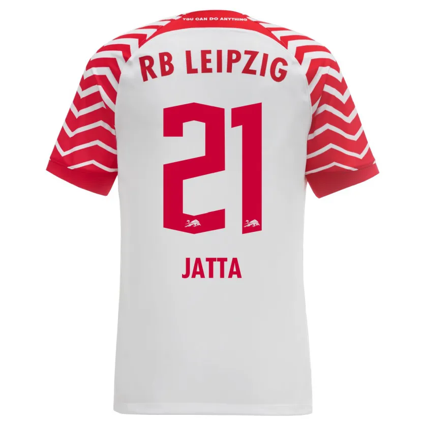 Danxen Hombre Camiseta Nuha Jatta #21 Blanco 1ª Equipación 2023/24 La Camisa