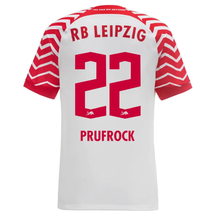 Danxen Hombre Camiseta Silas Prüfrock #22 Blanco 1ª Equipación 2023/24 La Camisa