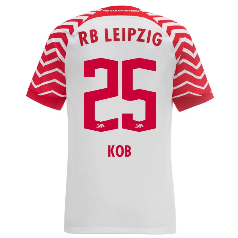 Danxen Hombre Camiseta Leon Koß #25 Blanco 1ª Equipación 2023/24 La Camisa