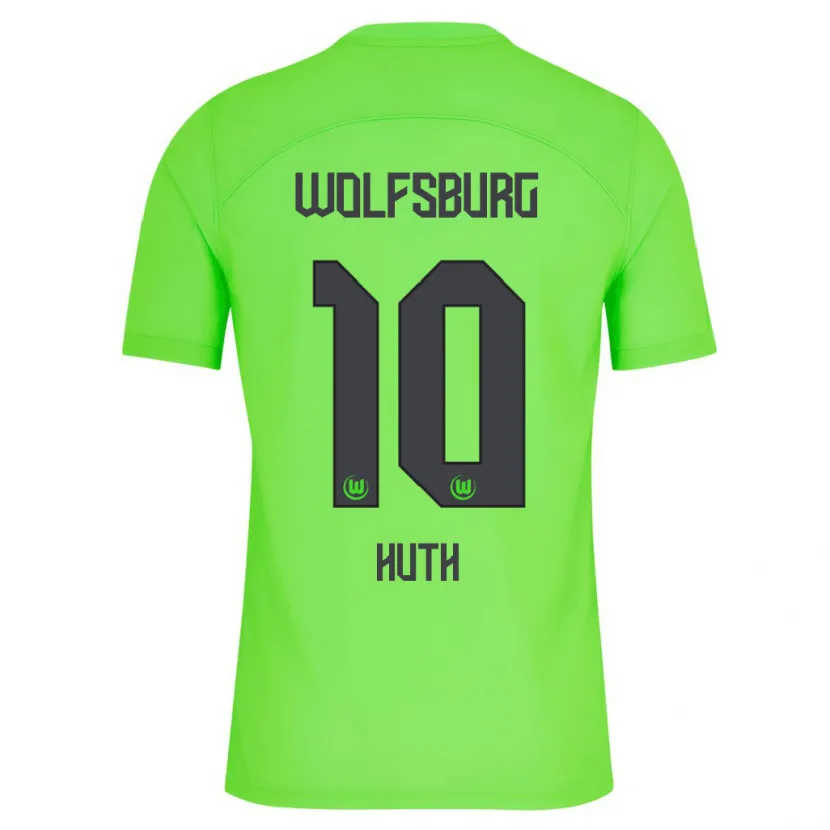 Danxen Hombre Camiseta Svenja Huth #10 Verde 1ª Equipación 2023/24 La Camisa