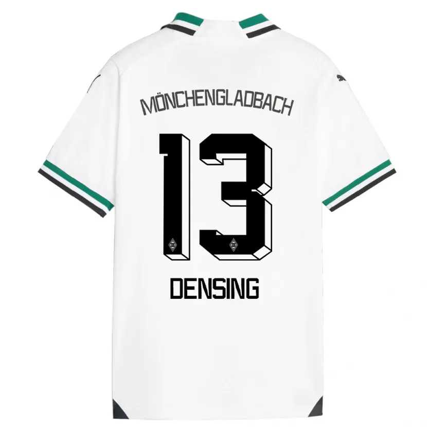 Danxen Hombre Camiseta Kyra Densing #13 Blanco Verde 1ª Equipación 2023/24 La Camisa