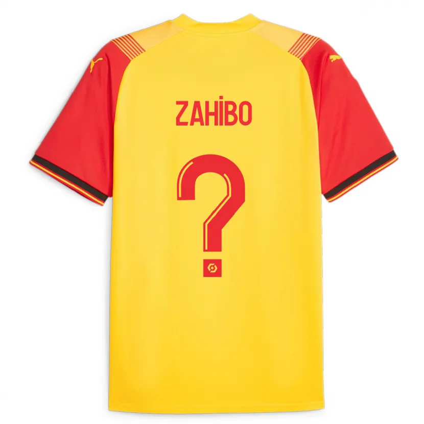 Danxen Hombre Camiseta Wesley Zahibo #0 Amarillo 1ª Equipación 2023/24 La Camisa