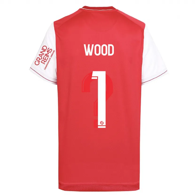 Danxen Hombre Camiseta Mackenzie Wood #1 Rojo 1ª Equipación 2023/24 La Camisa