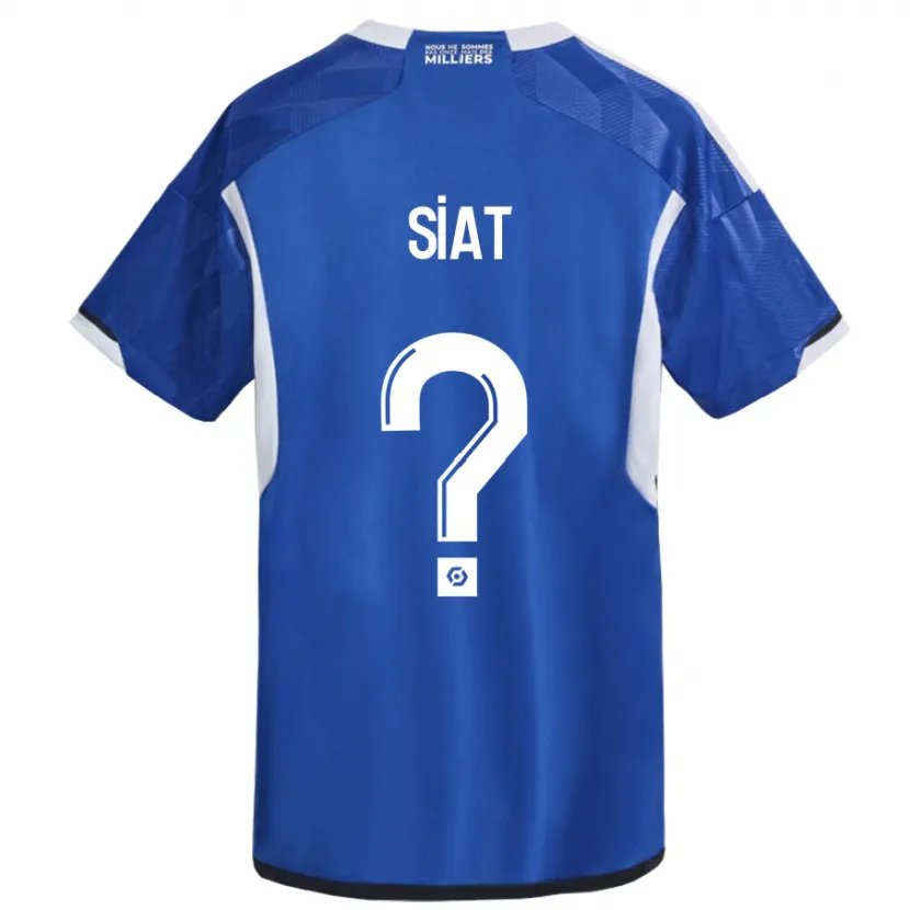 Danxen Hombre Camiseta Victor Siat #0 Azul 1ª Equipación 2023/24 La Camisa