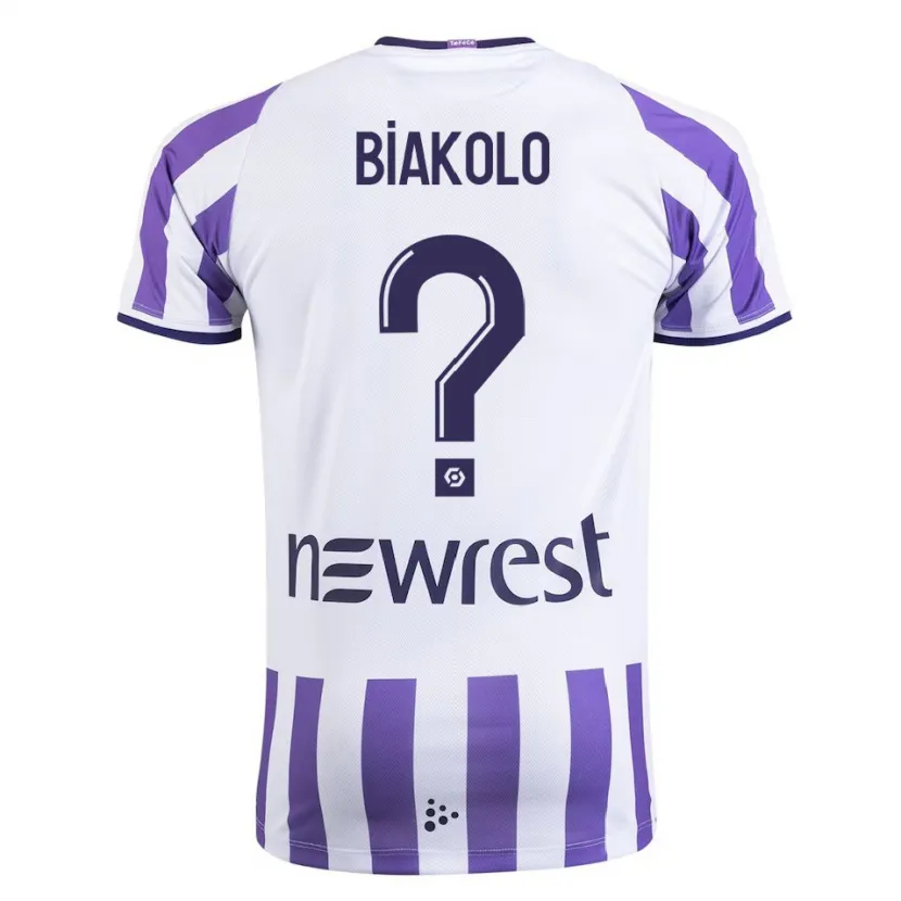 Danxen Hombre Camiseta Tony Biakolo #0 Blanco 1ª Equipación 2023/24 La Camisa