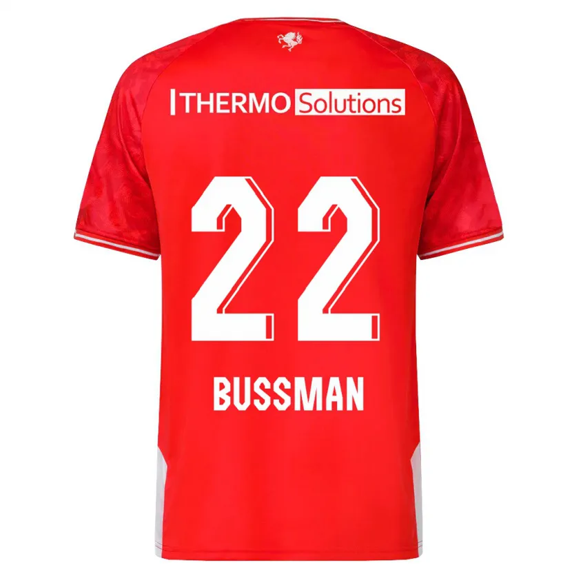 Danxen Hombre Camiseta Fiene Bussman #22 Rojo 1ª Equipación 2023/24 La Camisa