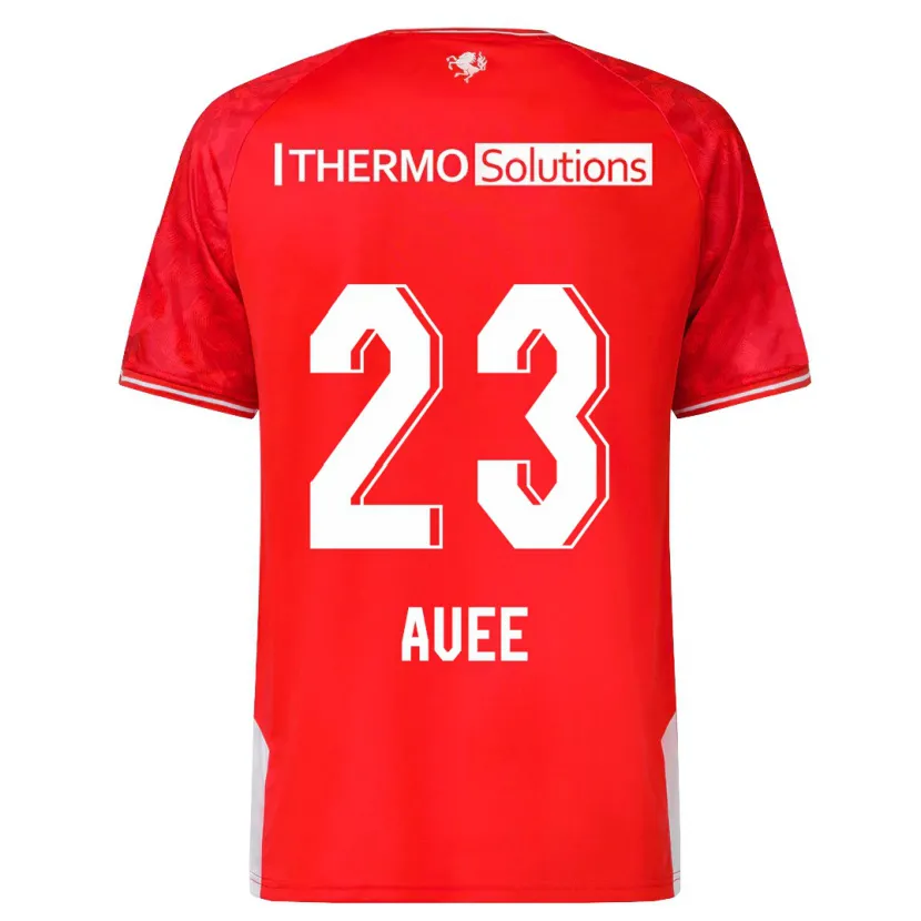 Danxen Hombre Camiseta Marit Auée #23 Rojo 1ª Equipación 2023/24 La Camisa