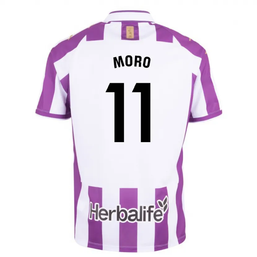 Danxen Hombre Camiseta Raúl Moro #11 Morado 1ª Equipación 2023/24 La Camisa