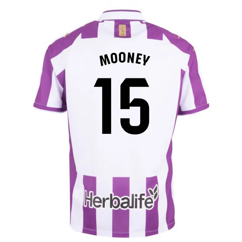 Danxen Hombre Camiseta Fionn Mooney #15 Morado 1ª Equipación 2023/24 La Camisa