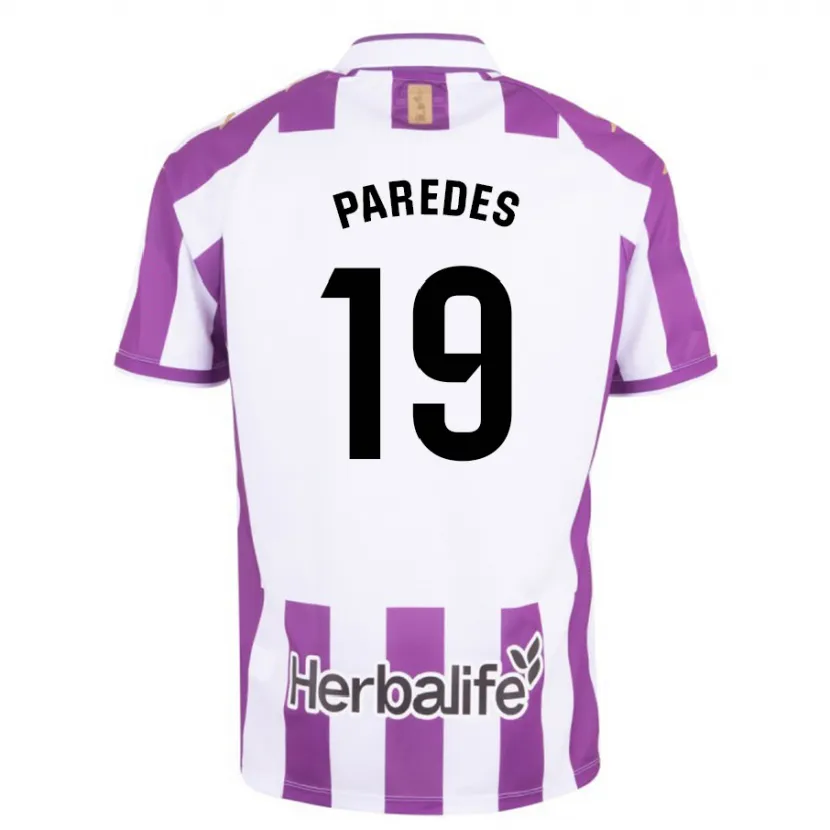 Danxen Hombre Camiseta Yago Paredes #19 Morado 1ª Equipación 2023/24 La Camisa