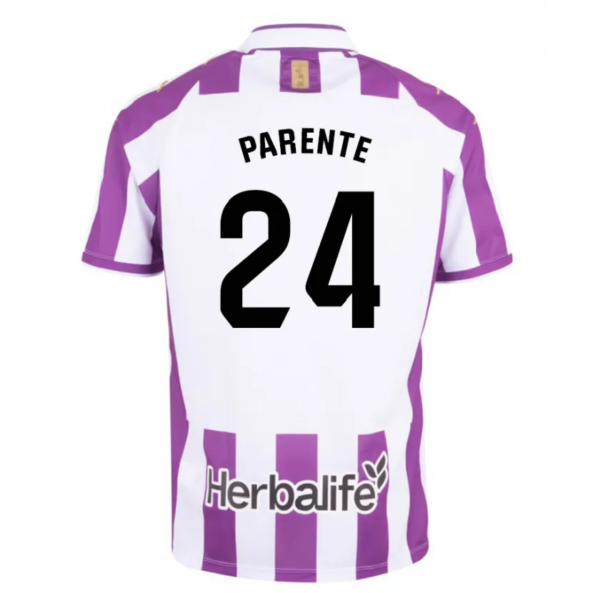 Danxen Hombre Camiseta Iago Parente #24 Morado 1ª Equipación 2023/24 La Camisa