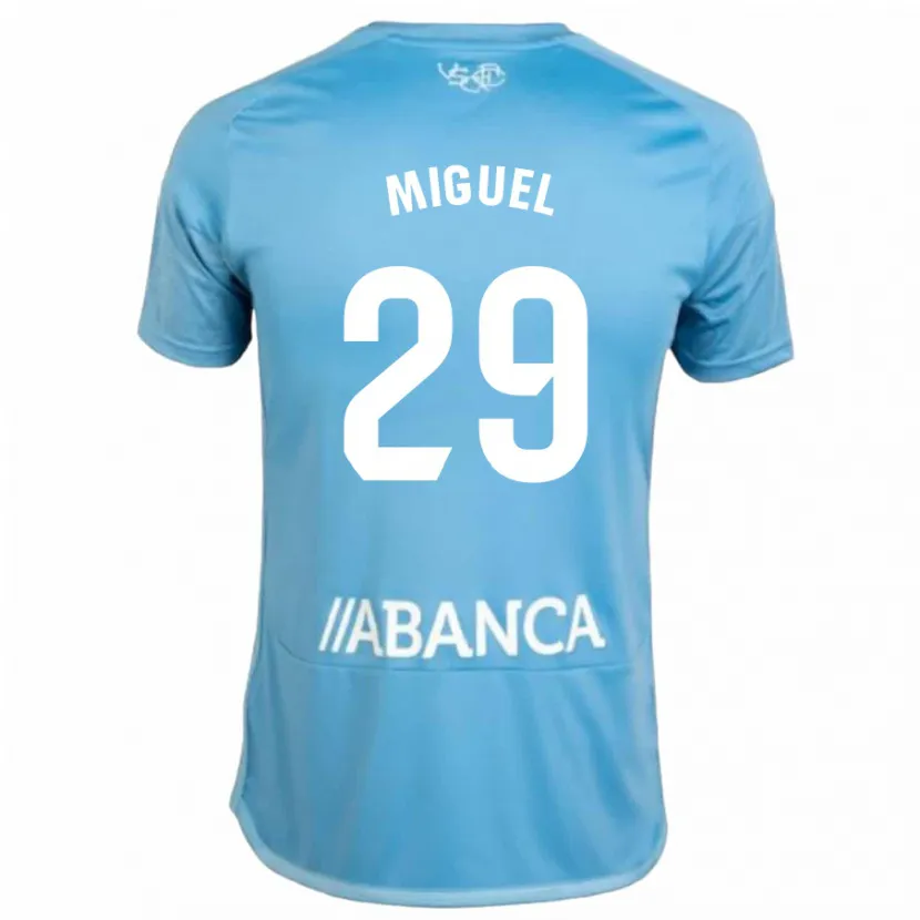 Danxen Hombre Camiseta Miguel Rodríguez #29 Azul 1ª Equipación 2023/24 La Camisa