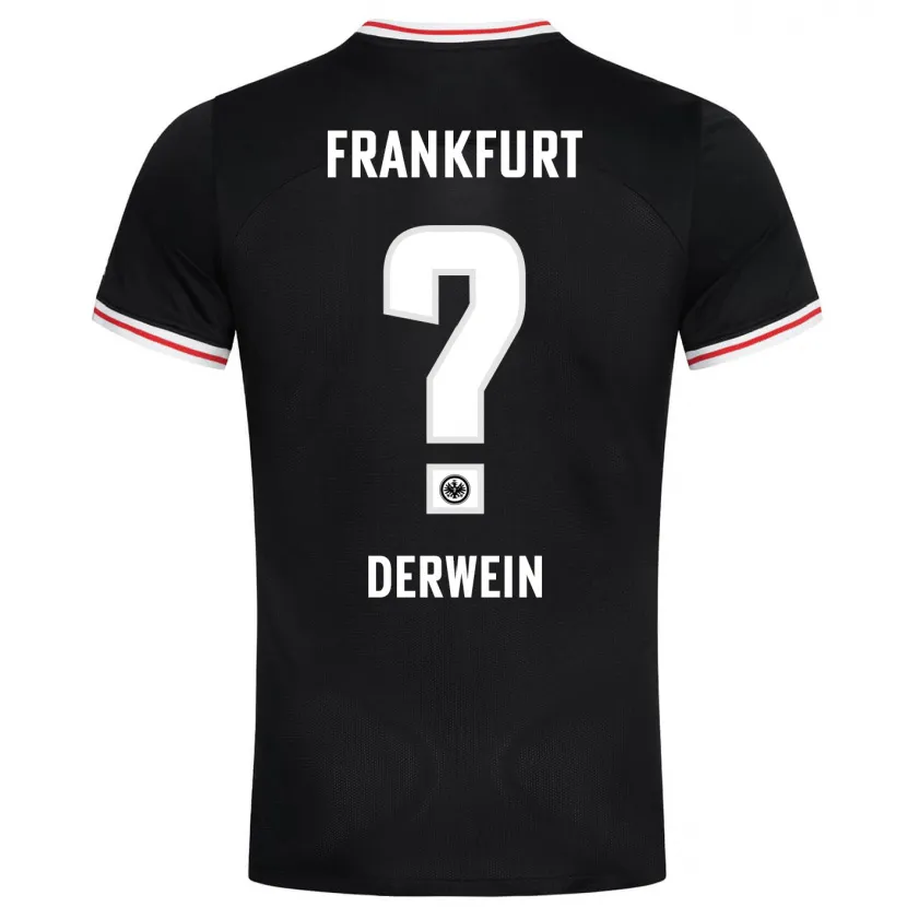 Danxen Hombre Camiseta Elias Derwein #0 Negro 2ª Equipación 2023/24 La Camisa