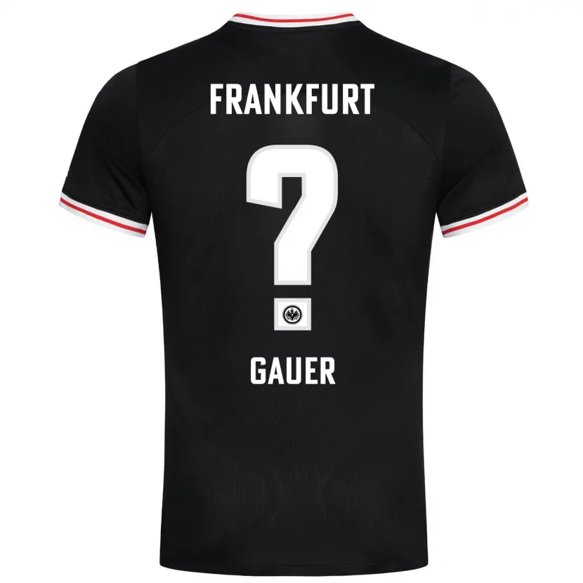 Danxen Hombre Camiseta Luke Gauer #0 Negro 2ª Equipación 2023/24 La Camisa